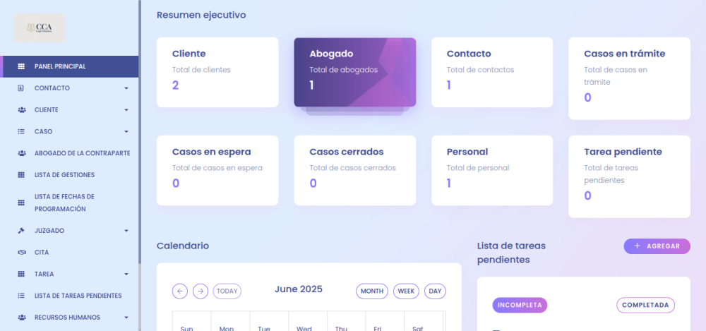 LegalCase Manager Pro - Sistema Integral de Gestión Jurídica