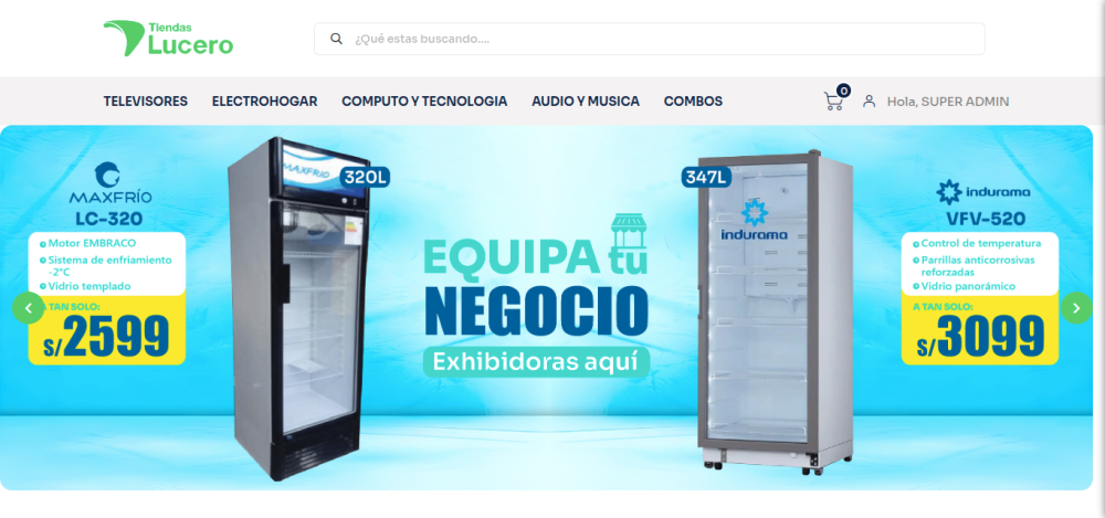 Tiendas Lucero - Plataforma E-commerce Completa con Gestión Integral